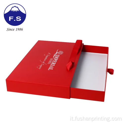 Stampa di colore rosso Matt Lamination Cartone Box